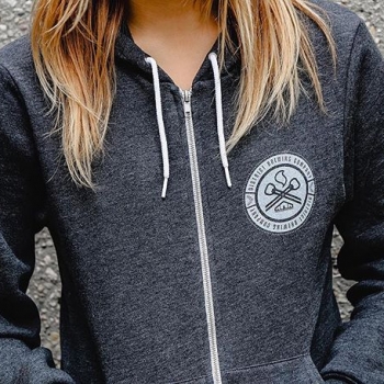Winter ready in the Wheelie Zip Up Hoodie ❄️ Shop link in bio 📱